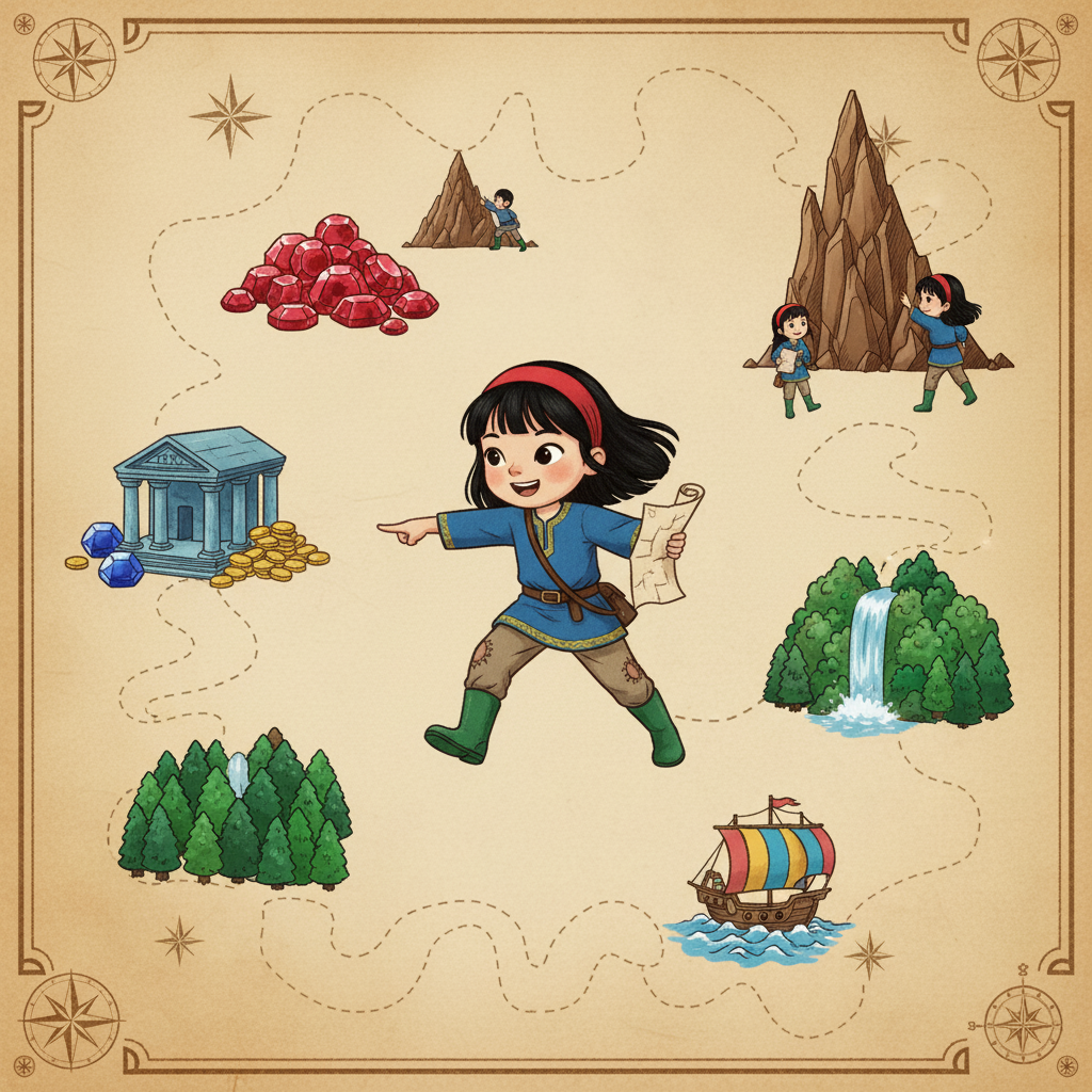 Cover of Yuki's Treasure Map Adventure
