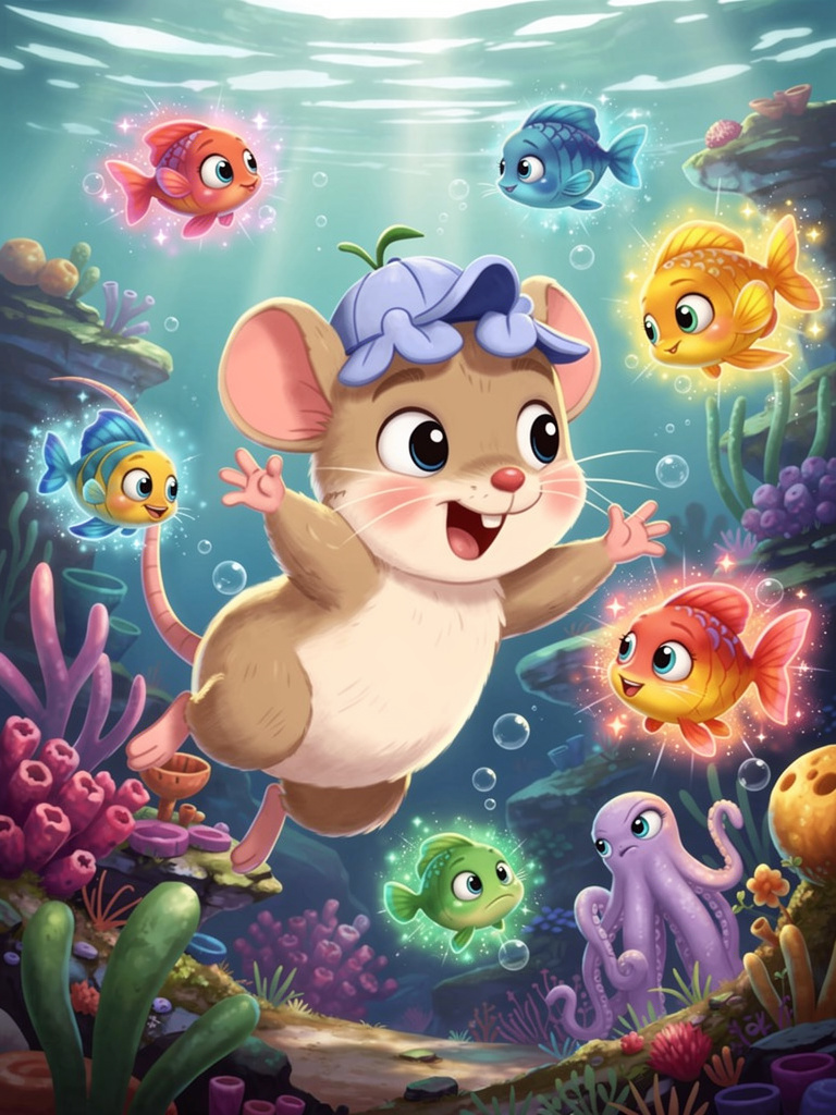 Cover of Colors Beneath the Waves